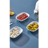 PORMEL MELAMİN KIRILMAYA DAYANIKLI 14 CM KAYIK TABAK MEZELİK ÇEREZLİK KAHVALTILIK