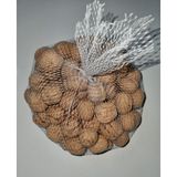 Porpora Shop Ceviz Filesi, Fındık Filesi, Meyve, Sebze Filesi, Promosyon Ürün Filesi, 3 kg ürün taşır, 100 Adet, Cırt Klipsli, Şeffaf Renkli. - 75cm*35cm