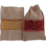 Porpora Shop Fileli, Jüt, Fındık, Kestane Çuvalı, 20 cm*27 cm, 1kg, 10 Adet - 1 kg