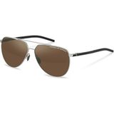 Porsche Design Güneş Gözlüğü P8968 63D604 - Altın - Siyah
