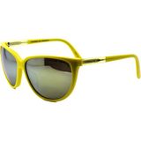 Porsche Design Kadın P8588 E Cat Eye Blue Mıror Güneş Gözlüğü - Sarı
