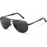 Porsche Design P8649E Erkek Güneş Gözlüğü - KAHVERENGİ