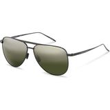Porsche Design P8929 A 63 Erkek Güneş Gözlüğü - Siyah - Yeşil