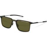 Porsche Design P8986 | 55 Titanyum Güneş Gözlüğü - Yeşil