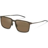 Porsche Design P8991 58C629 Unisex Güneş Gözlüğü - Kahve