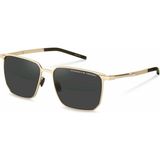 Porsche Design Porsche Desıgn P8976 B415 58 Erkek Güneş Gözlüğü - Altın
