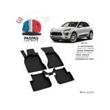 Porsche Macan Ferrous 4d Havuzlu Kauçuk Paspas 2024 - Siyah