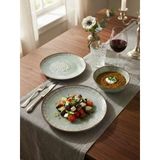 Porselen 24 Parça Yemek Takımı Vintage Desen Zarafet