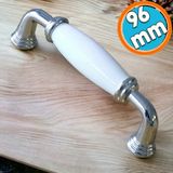 Porselen Beyaz 96 Mm Kulplar Mobilya Mutfak Dolabi Cekmece Dolap Kapak Kulpu Kulbu 9.6 Cm