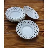 Porselen Çay Tabak Dantel 6 lı 51572