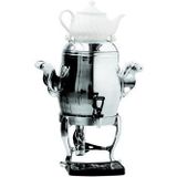 Porselen Demlikli Semaver Çay Makinesi
