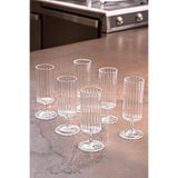 Porselen Diyarı 6'lı Elegant Kahve Yanı Bardak Kadeh 120 Ml