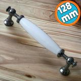 Porselen Fume Beyaz 128 Mm Kulp Mobilya Cekmece Mutfak Kulplar Kulbu Dolabi Dolap Kapak Kulpu