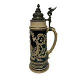 Porselen Kabartmali Alman Bira Bardagi 40Cm