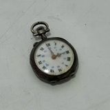 Porselen Kadran İşlemeli Kurmalı Cep Saati 29,25Mm 2.El (Arızalı)