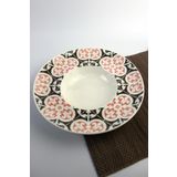 Porselen Makarna Tabağı 27 Cm Çukur Tabak 02p