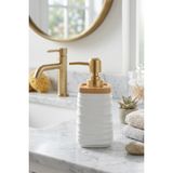 Porselen Sıvı Sabunluk 300ml Beyaz 43441