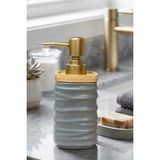 Porselen Sıvı Sabunluk 300ml Gri 43441