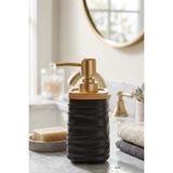 Porselen Sıvı Sabunluk 300ml Siyah 43441