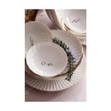 Porselen Tiny 25 cm Salata Kasesi - Kestane Akaju - Option-1