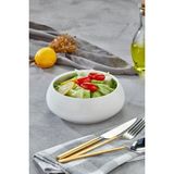 Porselen Yuvarlak Salata ve Servis Kasesi 17X6,5 cm - 17 x 6,5 cm