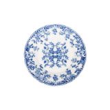 porselenden Blue Dream 6 Adet 19 Cm Porselen Mavi Klasik Pasta Tatlı Tabağı Servis Seti
