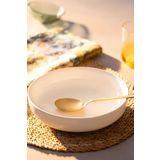 porselenden Modern Krem 20 Cm Küçük Boy Krem Porselen Bowl Salata Kasesi Sunum Servisi
