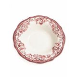 Porser Porselen Velour Maroon Fulya Bowl Kase 26Cm Tekli