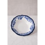 Porser Porselen Velour Navy Fulya Bowl Kase 26Cm Tekli