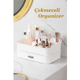 Porsima 0619 Çekmeceli Takı Organizeri Makyaj Düzenleyici Kutu Be