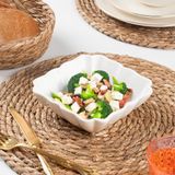 Porsima 1749N Porselen Kase, Derin Büyük Boy Salata Kase Sunum, Servis Kasesi Servis Tabağı 20 Cm