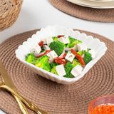 Porsima 1750N Porselen Kase, Derin Kase Sunum, Servis Kasesi Servis Tabağı Kare 16 Cm