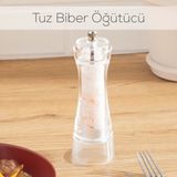 Porsima 181002 Baharat Öğütücü Değirmen Baharat Değirmeni El Değirmeni Tuz Karabiber Öğütücü Baharatlık - renk