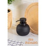 Porsima 3118 Banyo Ve Mutfak Sıvı Sabunluk 450 Ml Siyah