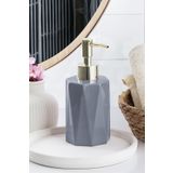 Porsima 3205 Porselen Sıvı Sabunluk - Tezgah Üstü Banyo Mutfak Lavabo Sabunluğu - 250 Cc