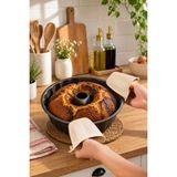 Porsima 33006-1 Silikon Fırın Eldiveni Isı Yalıtımlı Mikrodalga Fırın Tencere Tepsi Tutacağı Krem