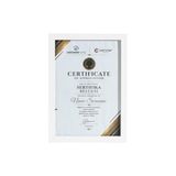 Porsima 4411 Beyaz Ahşap Modern Dekoratif Cam Fotoğraf Çerçevesi Masa Duvar Fotoğraf Çerçevesi 21x29,7cm