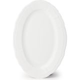 Porsima 4447 Tiffany Porselen Kayık Tabak Seti - Oval Kahvaltılık Sunumluk Seti 30CM 2 Adet - Çok Renkli - --
