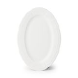 Porsima 4447 Tiffany Porselen Kayık Tabak Seti - Oval Kahvaltılık Sunumluk Seti 30cm 2 Adet