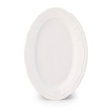 Porsima 4450 Tiffany Porselen Kayık Tabak Seti - Oval Kahvaltılık Sunumluk Seti 25cm 2 Adet