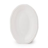 Porsima 4464 Beliz Porselen Kayık Tabak Seti - Oval Kahvaltılık Sunumluk Seti 20cm 2 Adet