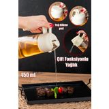 Porsima Alk-3154 Çok Amaçlı Cam Sprey Şişe -yağdanlık Limon Sirke Sos Püskürtücü, Sızdırmaz Yağlık Krem