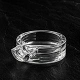 Porsima Dhz90230 Cam Puro Küllüğü Cam Küllük 9X3cm