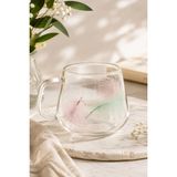 Porsima Double Feather 200 ml Çift Cidarlı Kupa - 2 Adet - 200 CC