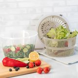 Porsima G-25 Gondol Vega Pratik Salata Kurutucu - Meyve Sebze Yesillik Yikama Kurutma Kabi Cappuccino