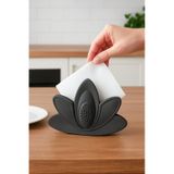 Porsima L-0344 Dekoratif Kağıt Havluluk Masa Üstü Havlu Kağıtlık Peçetelik 4x12cm