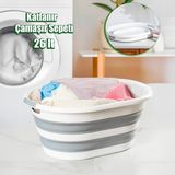 Porsima LA-550 Katlanabilir Akordiyon Silikon Çamaşır Sepeti 26 lt Dayanıklı ve Pratik Çözüm