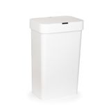 Porsima Me-05 Hareket Sensörlü Sessiz Kapatma Çöp Kutusu Banyo Mutfak Çöp Kovası Kapaklı Banyo Çöp Kovası 2 Adet Aa Pil Beyaz 50Lt