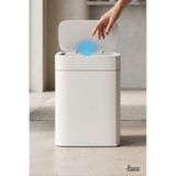 Porsima Me03 Hareket Sensörlü Sessiz Kapatma Çöp Kutusu Banyo Mutfak Çöp Kovası Kapaklı Banyo Çöp Kovası 22Lt