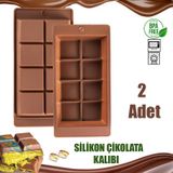Porsima Mys 30301-1 Bpa Free 2 Adet Silikon Dubai Çikolatası Kabı